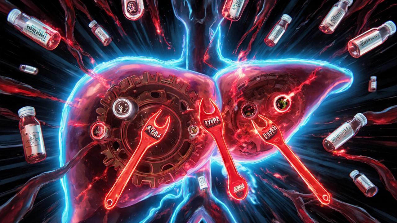 CBD Oil and Prescription Medications: How CYP450 Inhibition Causes Sedation and Drug Interactions