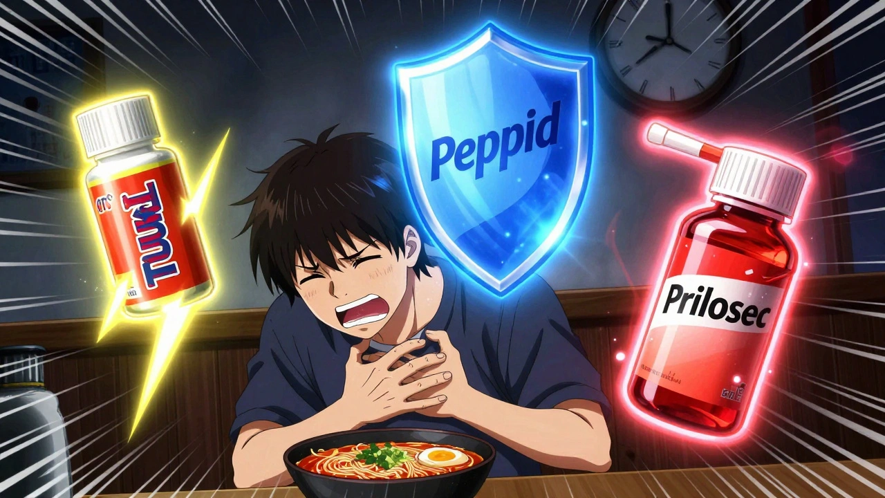 OTC Heartburn Medications: Antacids, H2 Blockers, and PPIs Explained