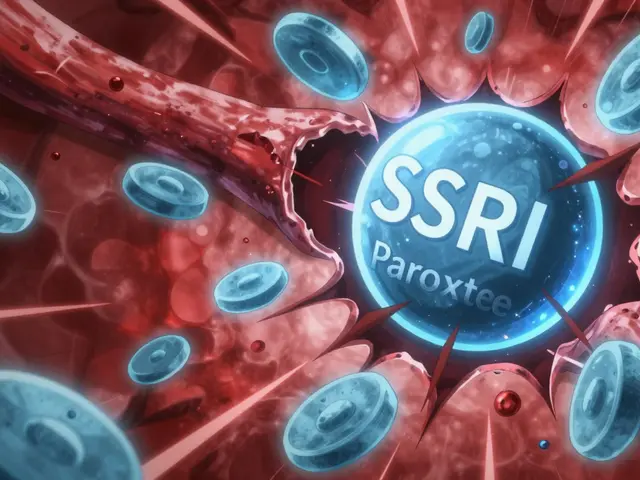 Bleeding Risk from SSRIs: How Platelet Dysfunction Increases Bleeding Danger