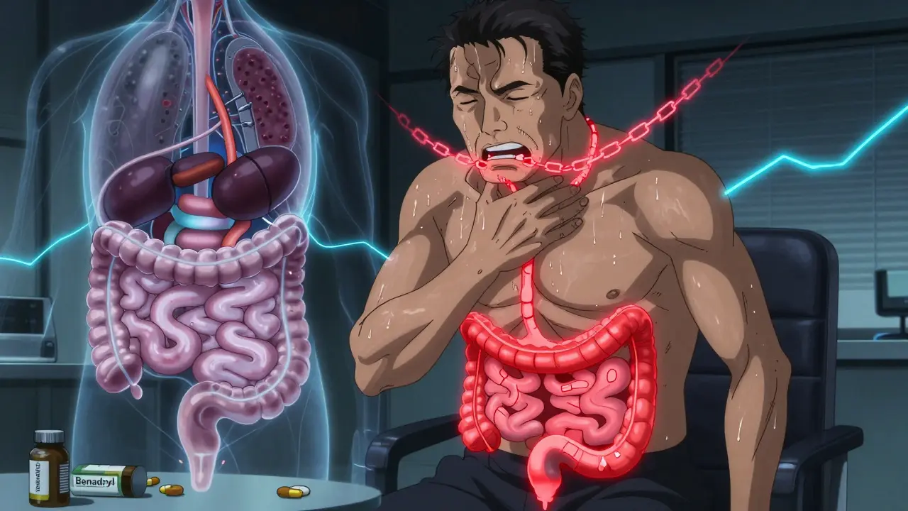 Anticholinergic Effects of Antihistamines: Dry Mouth, Constipation, Urinary Issues