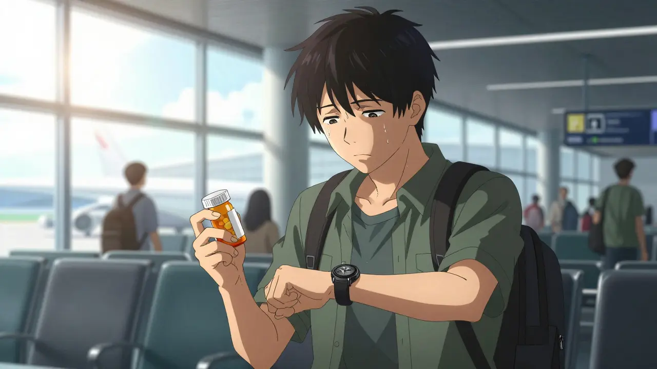 How to Time Antibiotics and Antimalarials Across Time Zones for Safe Travel